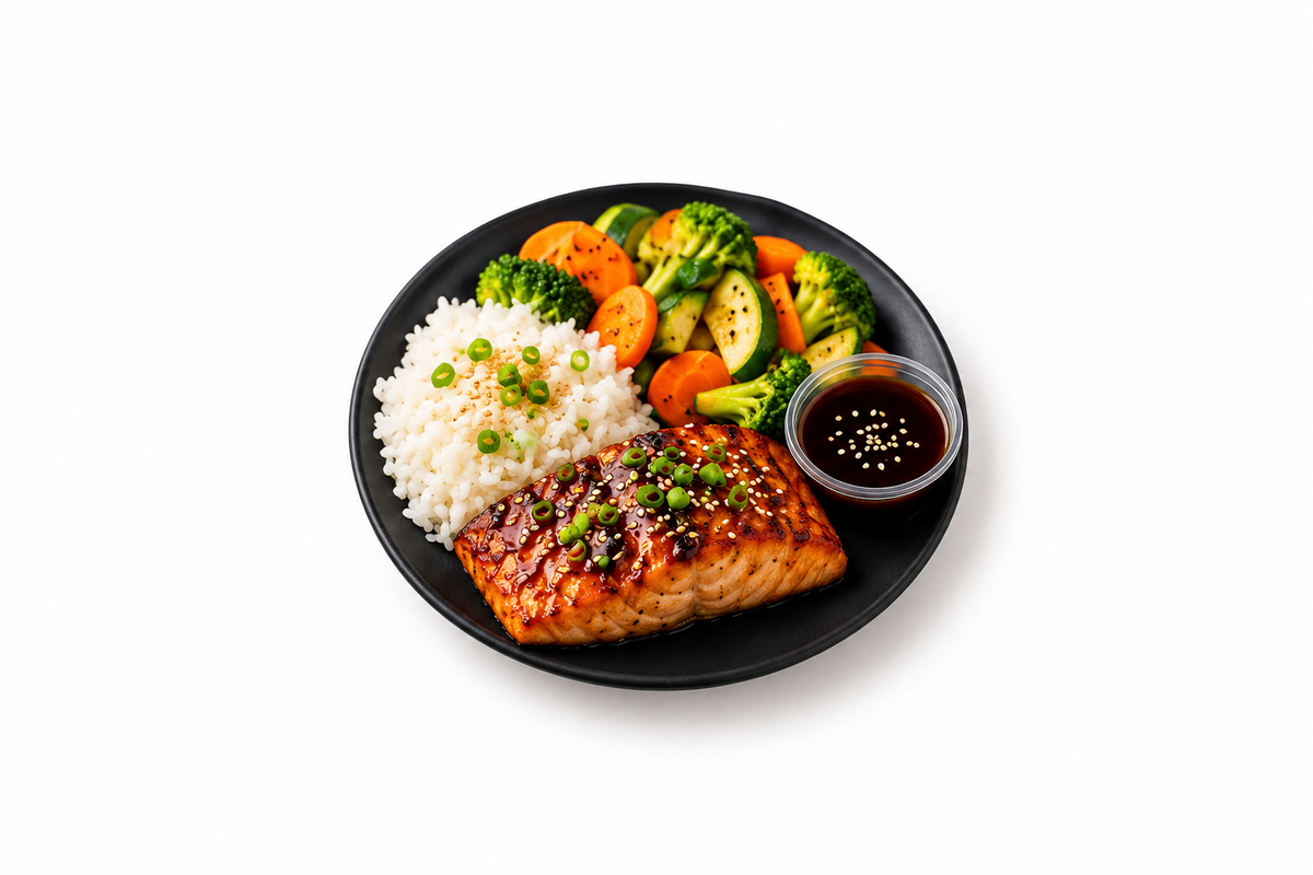 NEW! Teriyaki Salmon Meals